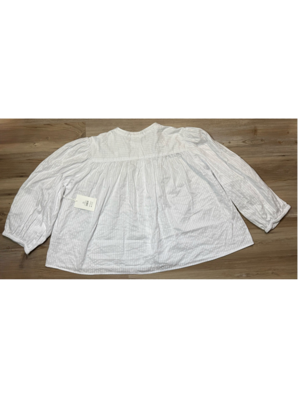 Women's FREE ASSEMBLY White flowy Blouse Plus Size XXL - Picture 10 of 10